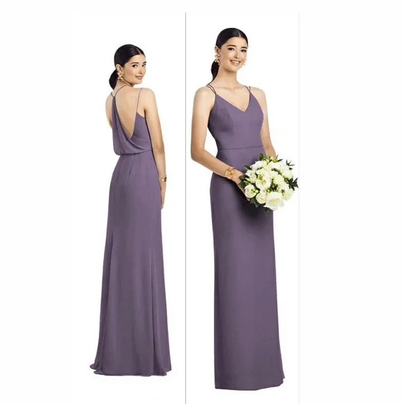 Dessy Collection | Dresses | Dessy Draped Back Bridesmaid Dress | Poshmark